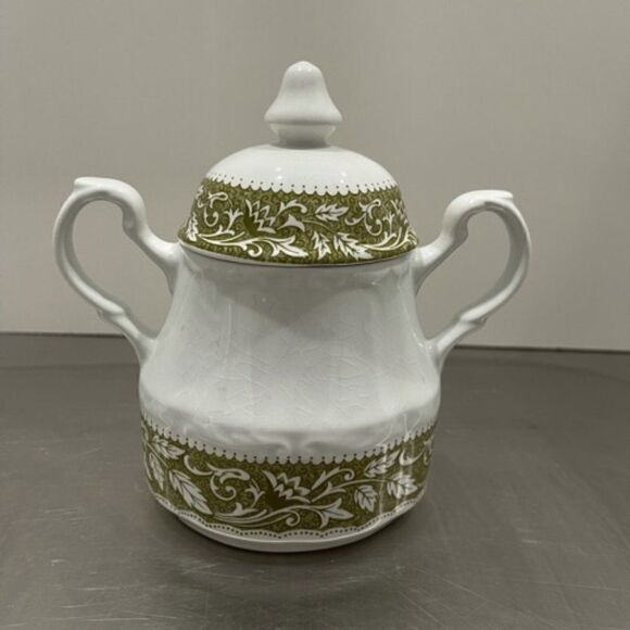 J & G Meakin Sugar Bowl Sterling Colonial English - Picture 3 of 6